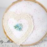 Embroidery Hoop Pincushion / Pin Cushion