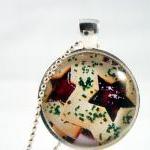 Christmas Cookies-glass Pendant Necklace