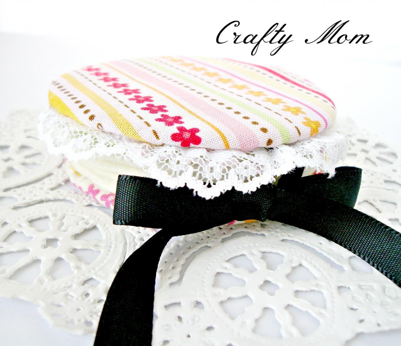 Macaron Sewing Accessorie-needle Case Floral Pattern