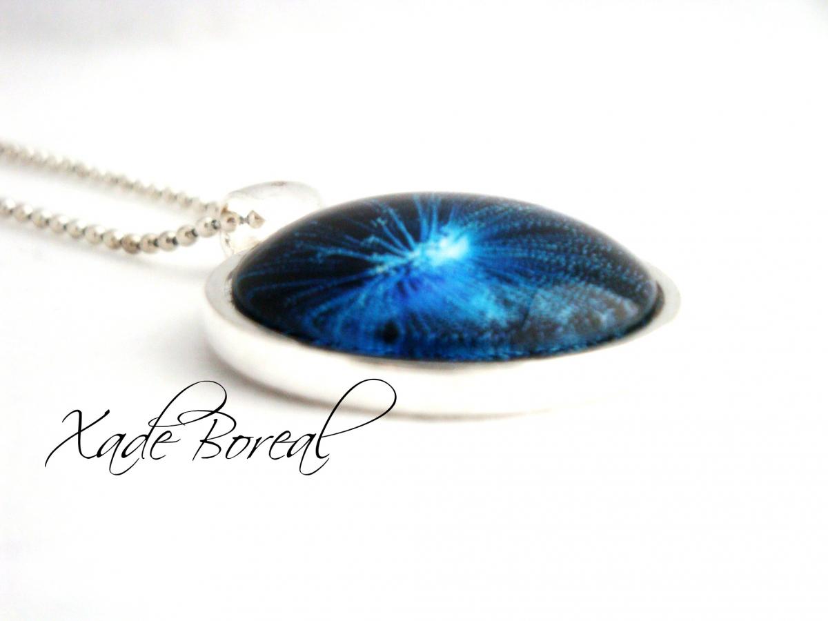 Life Under Water Glass Pendant Necklacedeep Ocean Series on Luulla