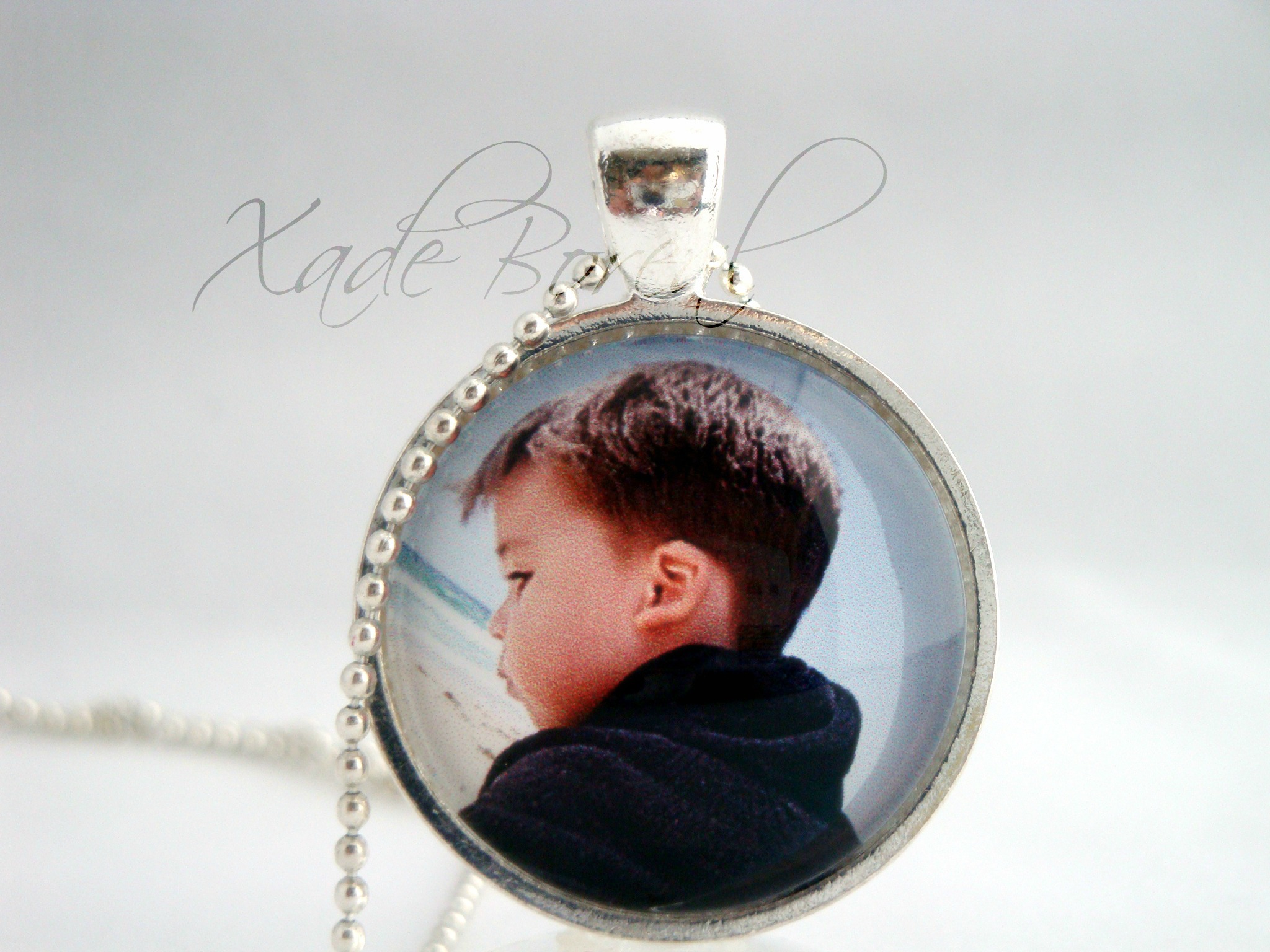 Personalized Photo Custom Pendant Necklace on Luulla